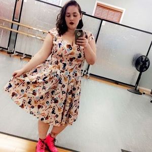 Lindy Bop Musical Instrument Dress